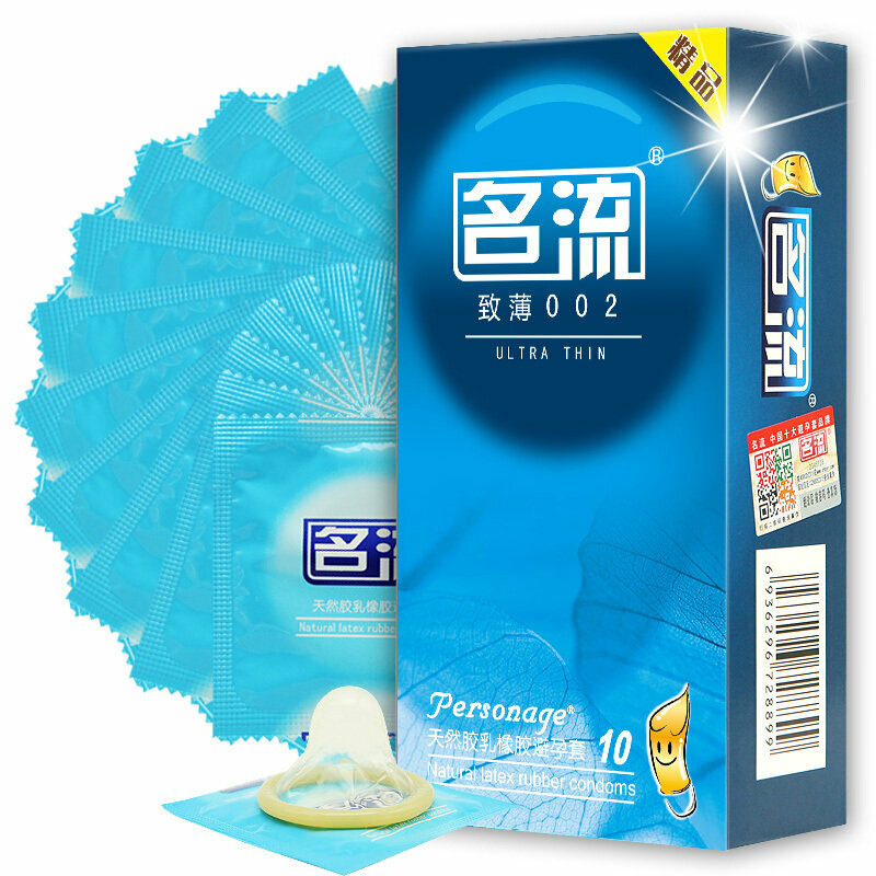 Mingliu Condoms High Quality Natural Latex Ultra Thin Penis Sleeve Lubrication Condones Safer Contraception For Men