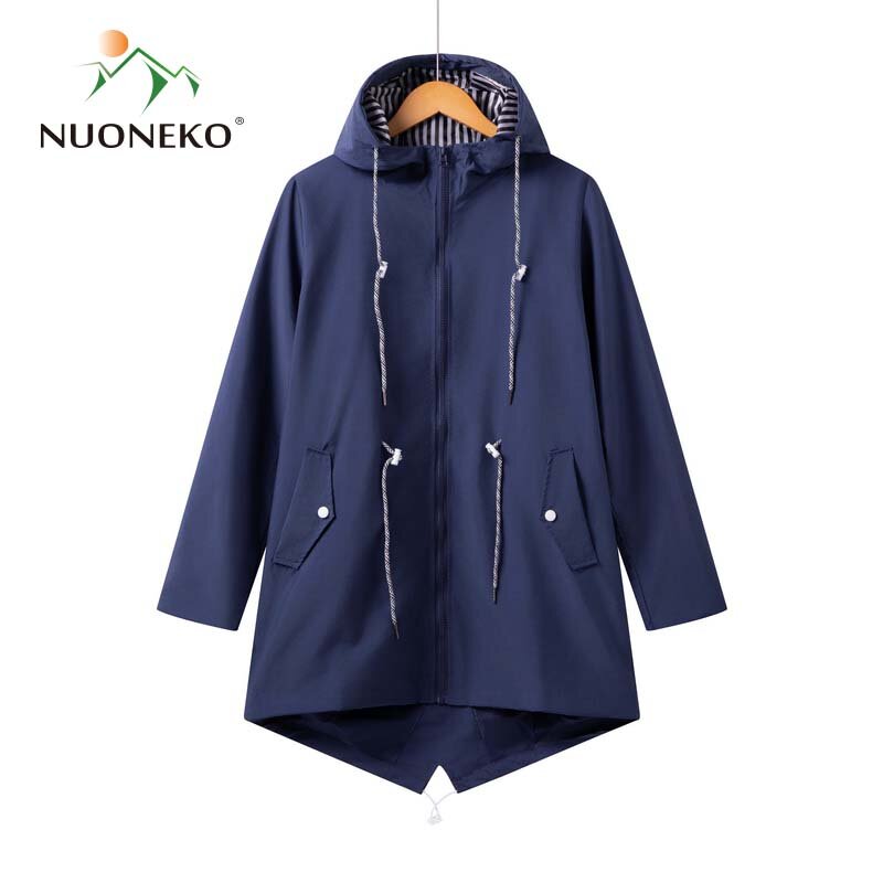 Jaqueta de blusão com capuz de manga comprida feminina, casaco impermeável, alta qualidade, ao ar livre, caminhadas, camping, pesca, Windcheater, JNT5