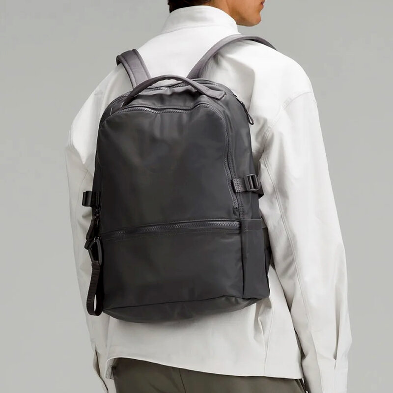 LL tas punggung olahraga, ransel kru baru 22l tas komputer santai tas sekolah tahan air kapasitas besar tas bepergian uniseks