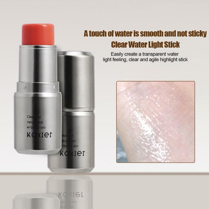 4 colori Shimmer Water Light Highlighter Stick Blush Brighten Face Up Illuminator Make Stick Contour Body Makeup Cosmetics Z6G2