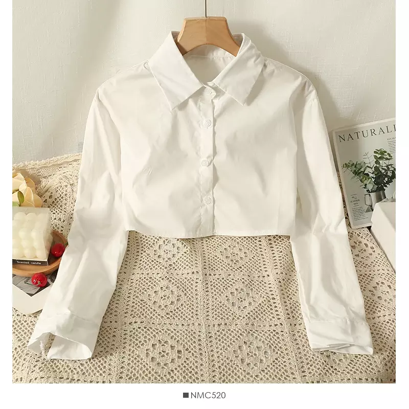 Kawaii Turn Down Collar monopetto Crop Top Shirt Suit + Vest Knit outfit moda coreana High Street Set donna 2 pezzi Y2k