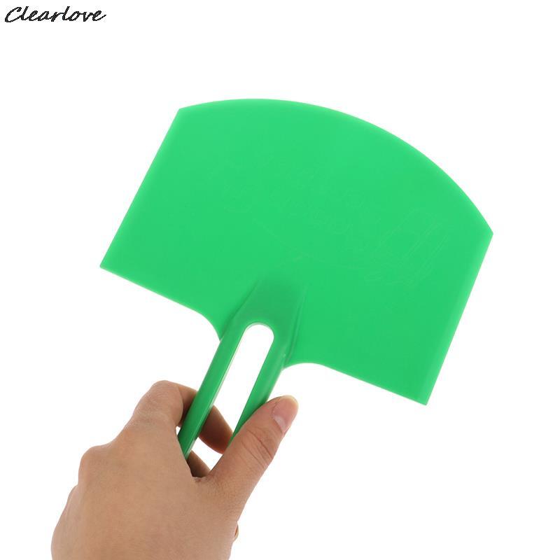 1X Curved Plastic Putty Knife Flexible Paint Scraper Tool For Decal  Patching Drywall Patch Repair Parts Home Improvement