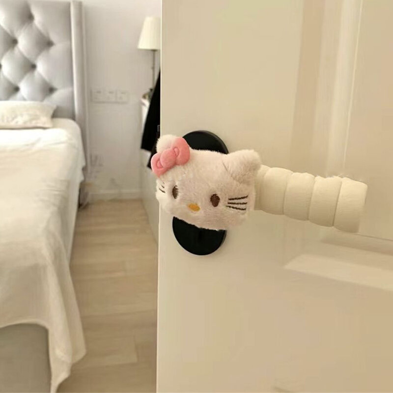 Sanrio Hello Kitty Y2K Handle Protector Kawaii Cute Cartoon Anime Home camera dei bambini decorazione antistatica giocattoli regali per ragazze