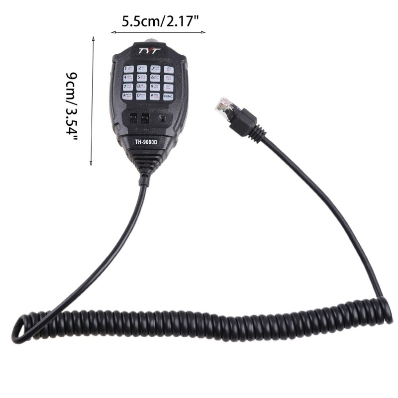 Dropship Microphone for TH-9000 TH-9000D Mobile Radio Car kit mic speaker for TH9000D mobile radio use handheld microphone