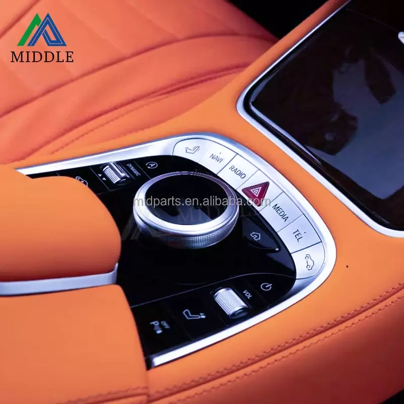 MIDDLE-Atualização interior do carro para Mercedes S Class, W221 para W222, 2006-2013