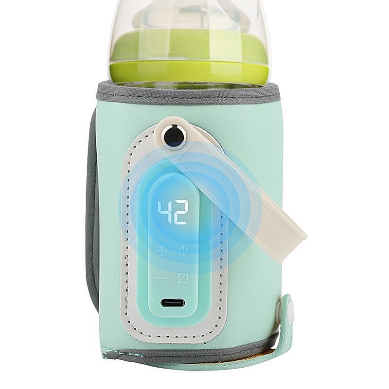 Подогреватель молока для детей, подогреватель молока с USB, сумка-обогреватель для бутылок с изоляцией, держатель для бутылок для кормления с быстрым подогревом