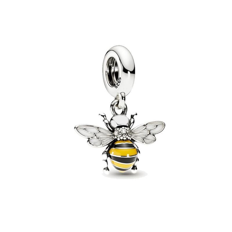 Nieuwe Zilveren Firefly Bee Zonnebloem Charme Fit 925 Originele Armband Charme Diy Kralen Vrouwen Sieraden Mooie Accessoire Geschenken