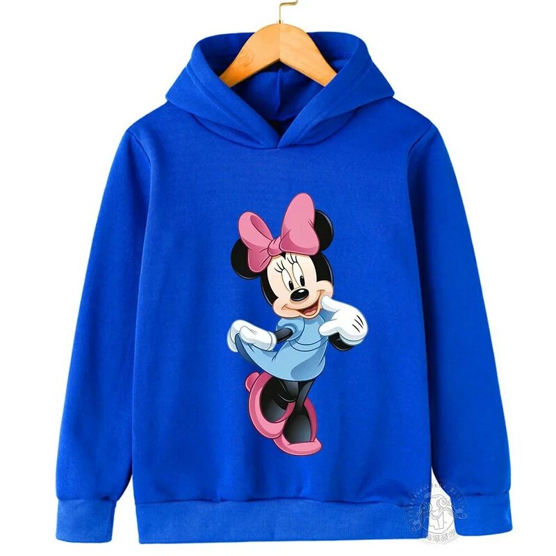 Sudadera con capucha con estampado de dibujos animados de Disney para niños y niñas, ropa deportiva con Graffiti, Otoño, todos los días