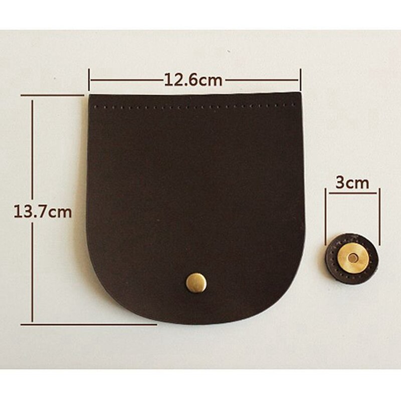 Tasche Flip Cover Umhängetasche mit Alu-Schnalle nähen für DIY Handtasche Geldbörse Umhängetasche Herstellung Lieferungen