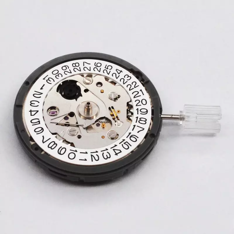 Aksesori jam tangan pergerakan jam tangan diimpor dari merek Jepang baru NH36A NH35 gerakan mekanis otomatis kalender tunggal hitam