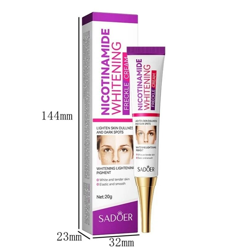 Nicotinamide Whitening Cream Brightening Remove Melasma Freckles Cream Skin Hydration Fade Color Spots Moisturize Cream