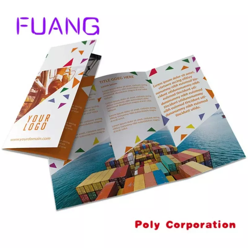 Custom  Bulk Printing A4 Paper Flyer/brochure/booklet Instruction Manual
