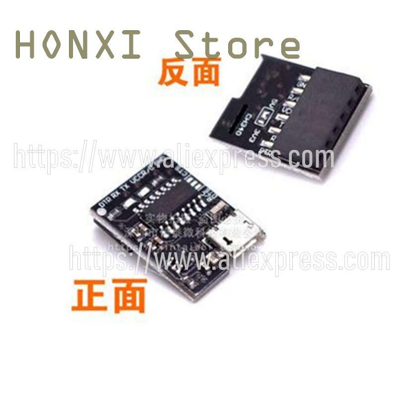1 шт. CH340G USB серийная линия загрузки TTL модуль включает микро-поддержку от 3,3 В до 5 В доску