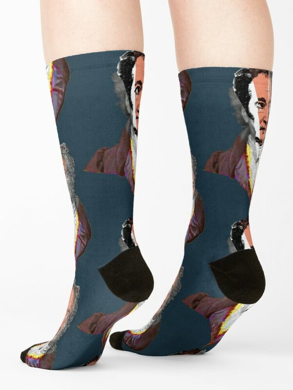 Goethe Socken Neujahr Großhandel Argentinien Männer Socken Luxusmarke Frauen