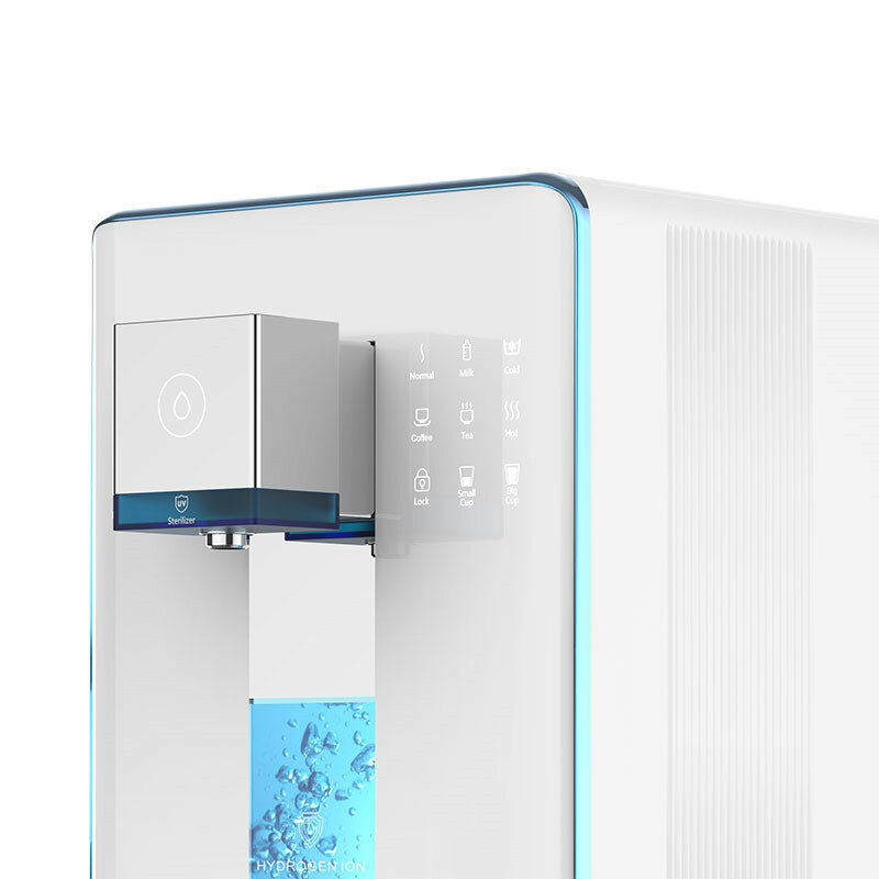 Filtro de água de osmose reversa alcalina purificador de água quente e fria, instalação gratuita, Korea Fashion, 2021