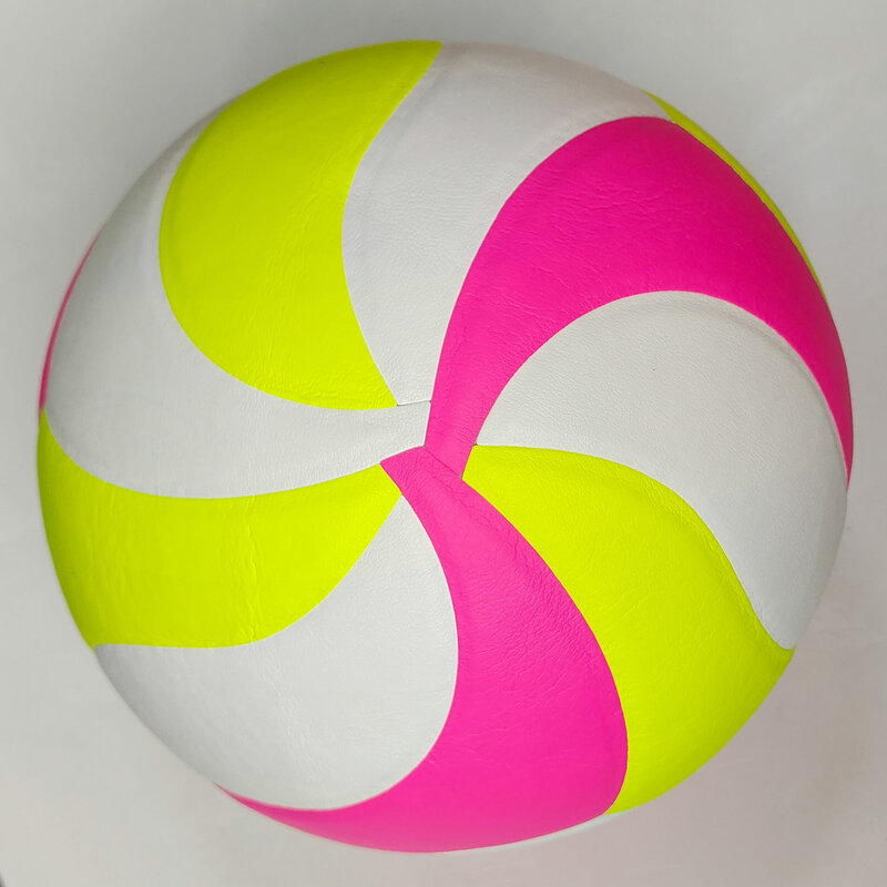 Ballon de volley-ball imprimé, taille 5, cadeau de Noël, sports de plein air, entraînement, gratuit, pompe à air, aiguille à air, sac, marijuana, 5500