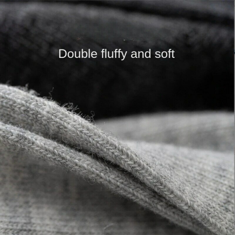 Calcetines de algodón suave para hombre, medias de vestir transpirables, de tubo medio, informales, color negro y blanco, para invierno y verano, 3 pares