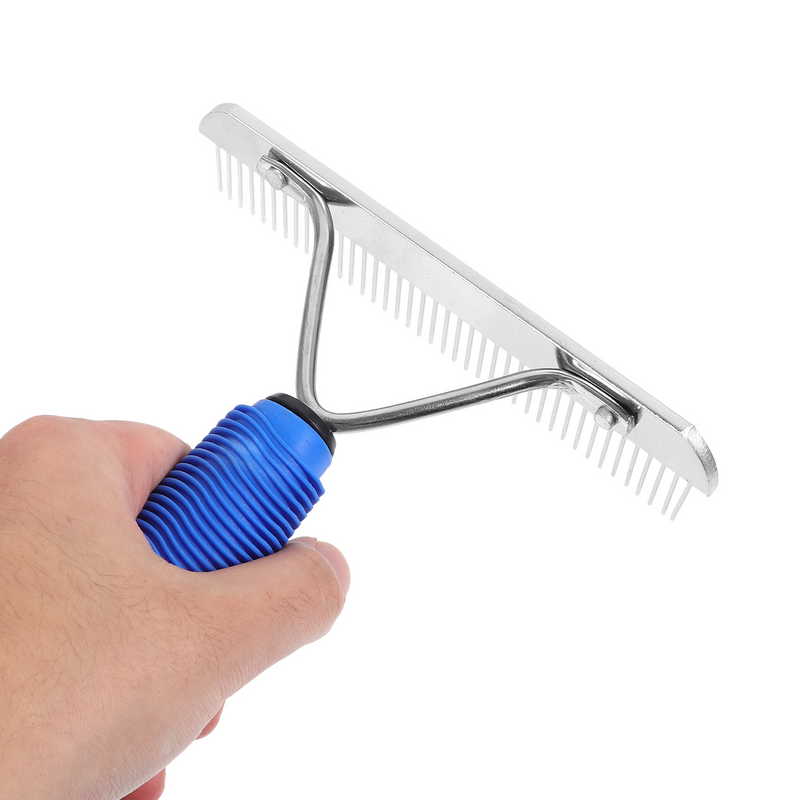 Horse Cleaning Brush Dealspet Supplies Deshedding Dog Comb for Nonslip Mat Hair Remover Rubber