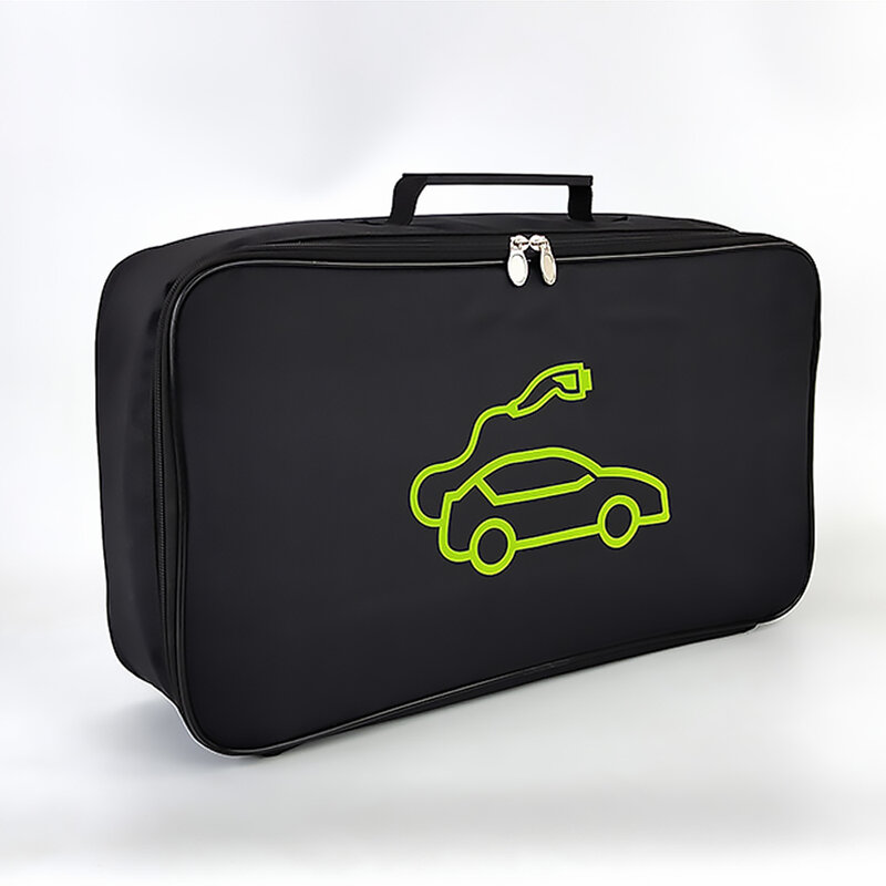 حقيبة تخزين شاحن سيارة ، شاحن سيارة طاقة ، حقيبة كابلات ، حقيبة تخزين لسيارة تسلا