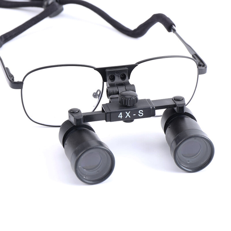 4X Surgical Loupes 360-600 MM Dental Loupes Dentist Tools Medical Instrument Plastic Frame Binocular Magnifying Glass