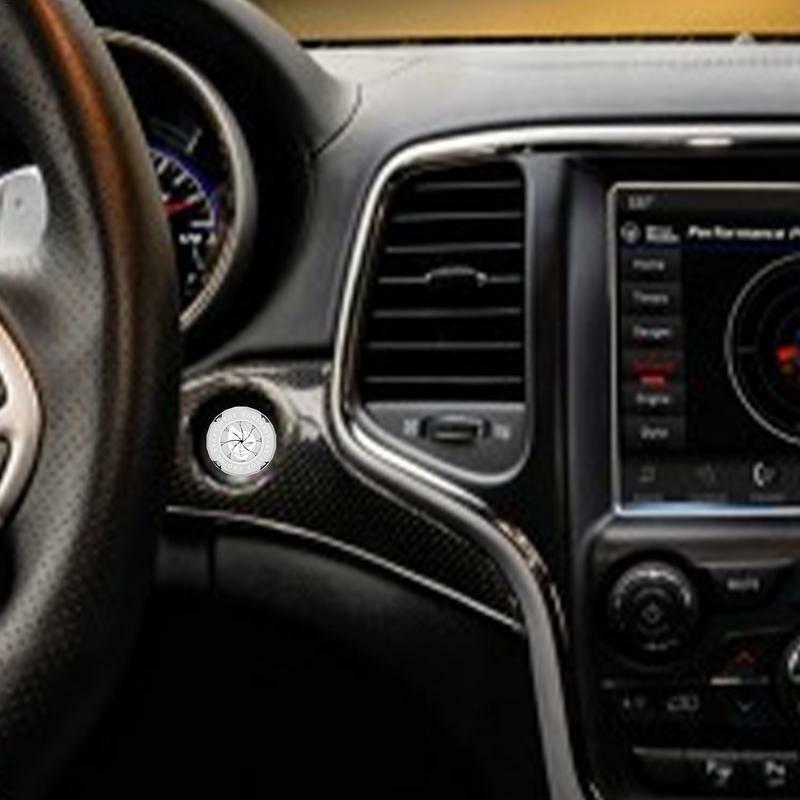 Cubierta Universal para botón de arranque de coche, accesorio Interior a prueba de polvo para Sedan Sports