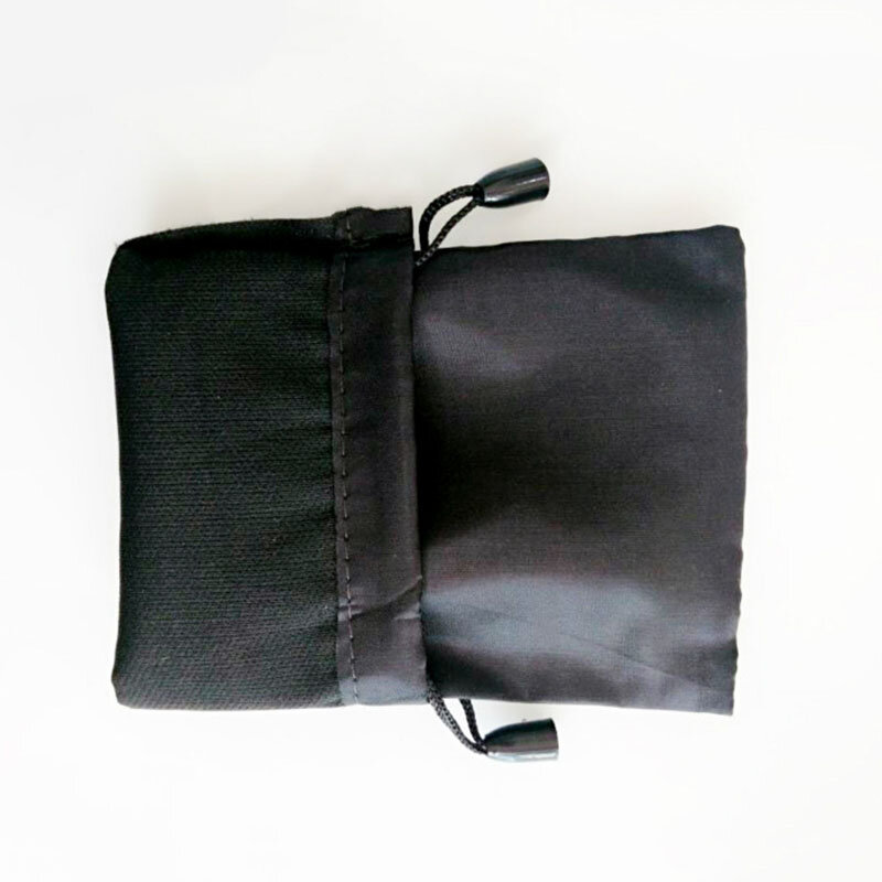Soft Waterproof Sunglasses Bag Drawstring Microfiber Dust Proof Pouch Pocket Glasses Carry Bag For Unisex Black Storage Bag