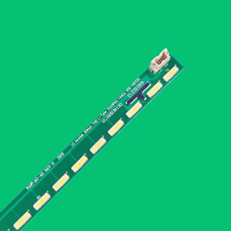Strip lampu samping untuk LG60LF 72 tinta hijau Innotek 60 inci FHD R/L tipe 7020PKG kg kg