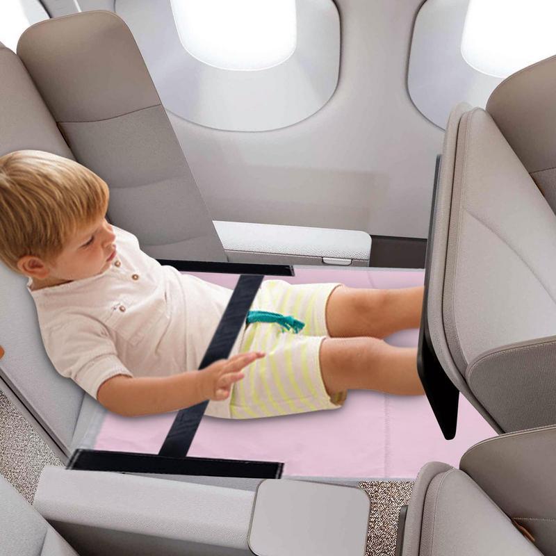 Подставка для ног детская, портативный гамак для путешествий, раздвижное сиденье самолета