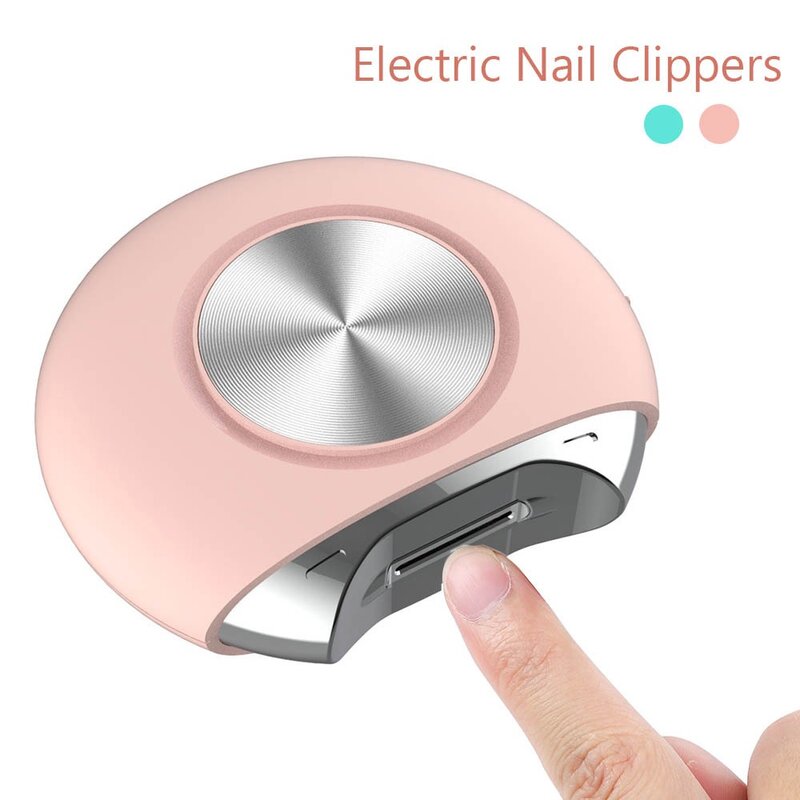 Mini Electric Nail Trimmer Stainless Steel Baby Automatic Nail Cuter Scissors Safe and Noiseless Nail Care Tool Kit