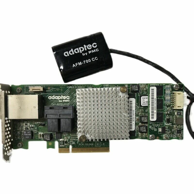 Adaptateur SAS 12 go PCIe 16 Ports ASR-8885 8885, carte raid de contrôleur + batterie
