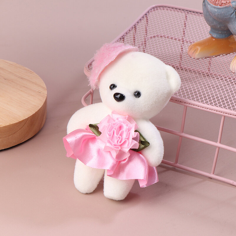 10 pz 11cm orso Bouquet piccolo orso coppia orso confezione regalo regalo di nozze regalo di compleanno