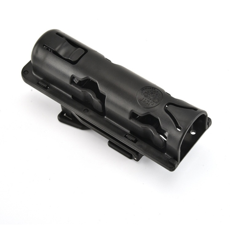 360องศาการหมุน Baton Case Holster Extensible สีดำ Baton กระเป๋าใส่ของผู้ถือสีดำผู้ถือ Self Defense ความปลอดภัย Survial Kit