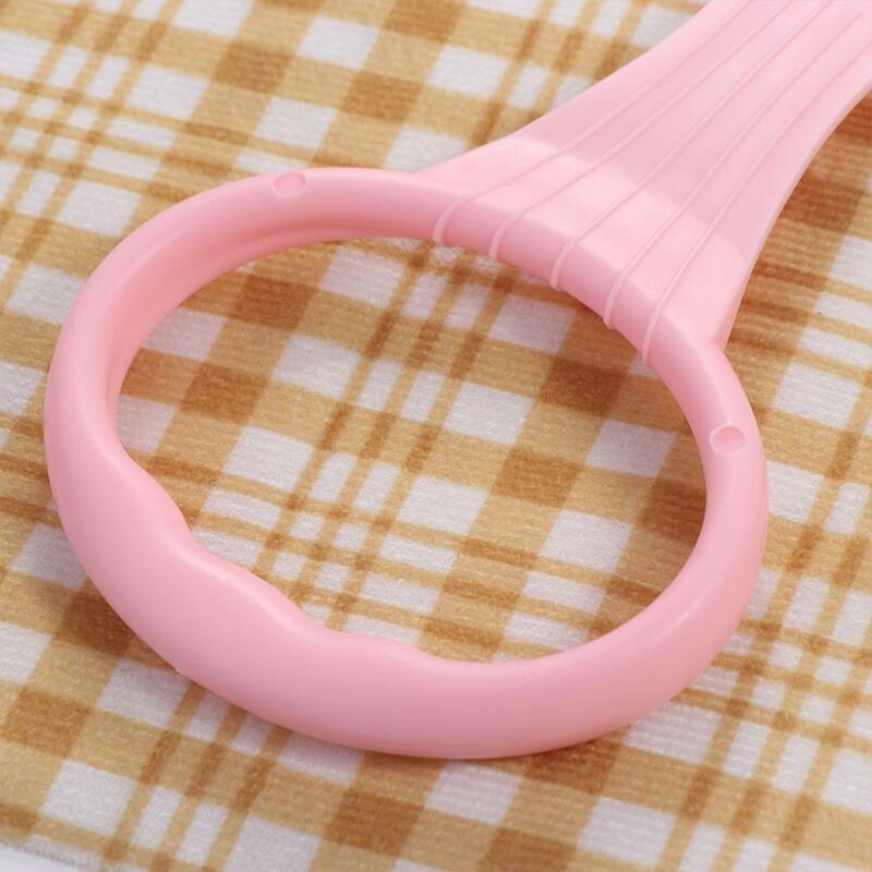 Bed Accessories Children's Bed Pull Ring Plastic Solid Color Learn To Stand Hand Pull Ring Creative Hanging Ring