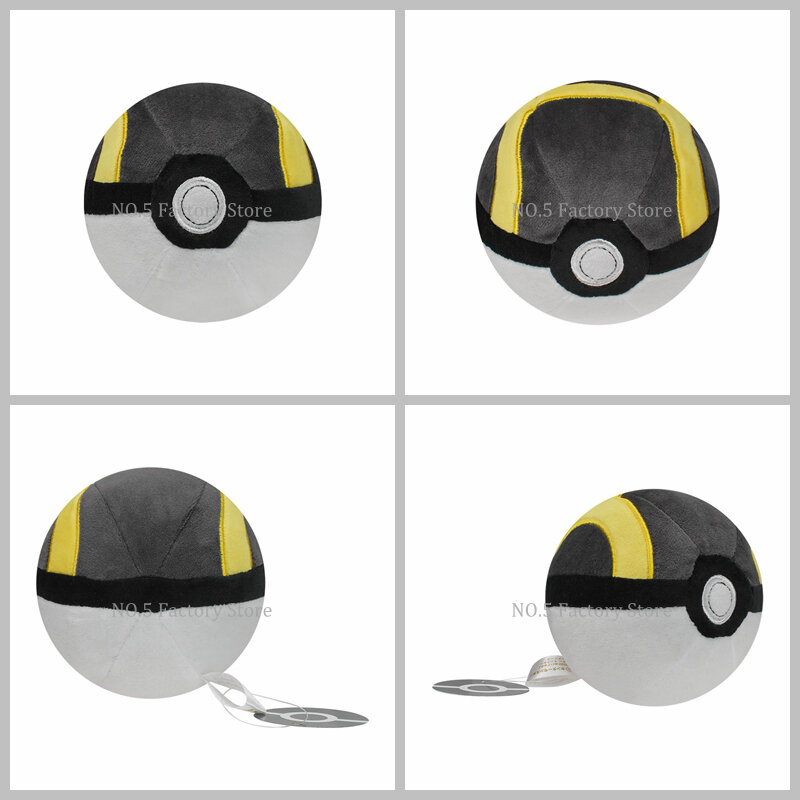 Pokémon Plush Pokeball, Brinquedo de pelúcia, Master Poke Ball, Grande Besta, Bola do Crepúsculo, Hisuian Ultra Ball, 9 Estilos