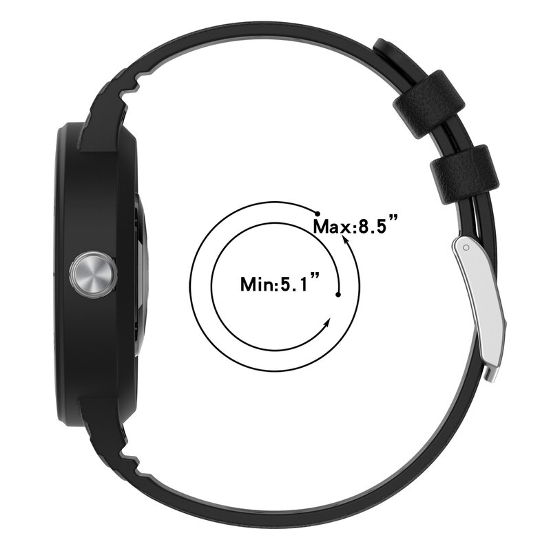 Bracelet de rechange en Silicone pour montre connectée Huawei GT, ajustable