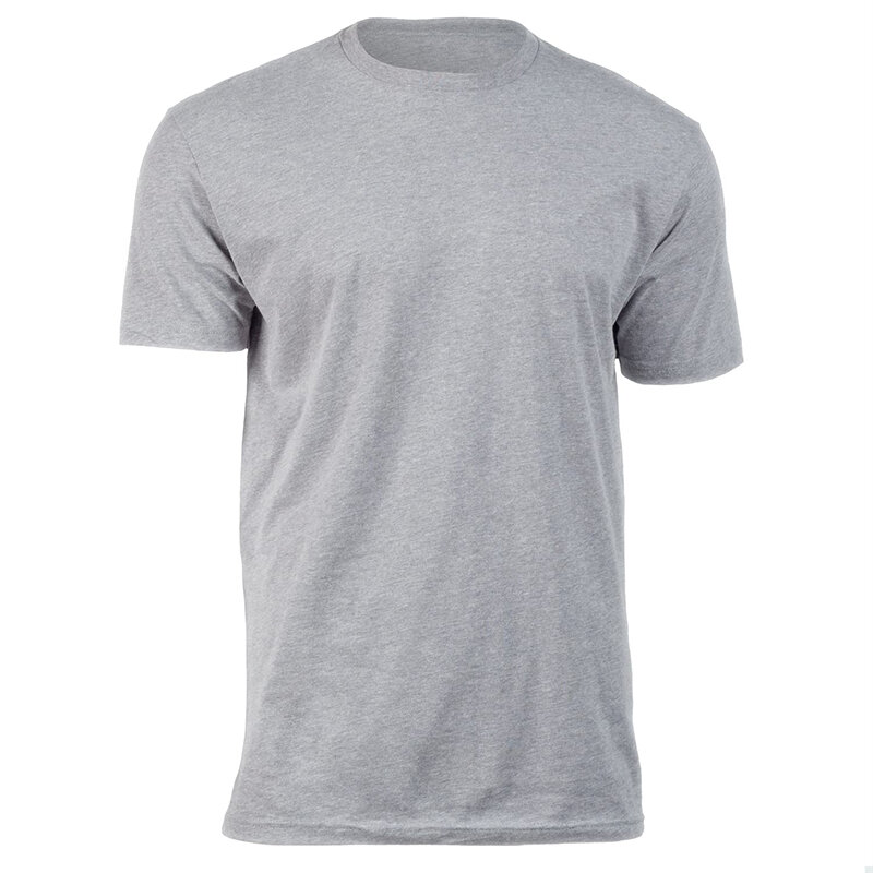 2024 진정한 클래식 티셔츠, 프리미엄 핏 남성용 니트, 라운드 넥, 여름 신상 단색 티셔츠