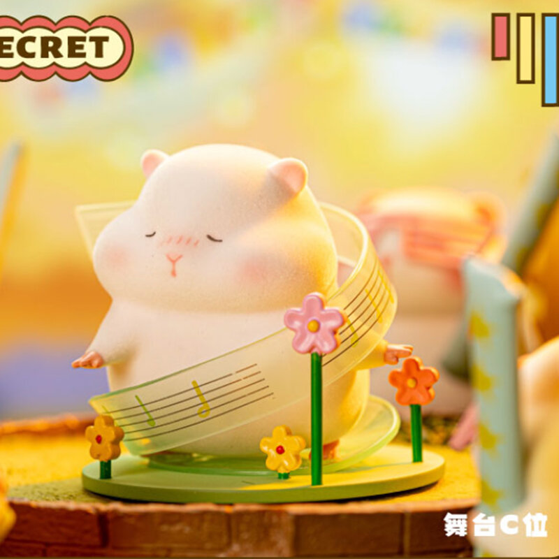 Echtes Hamster Clark Band Serie Blind Box Action Anime Abbildung Spielzeug Geheimnis Box Nette Modell Grils Geburtstag Geschenk Caixas Supresas