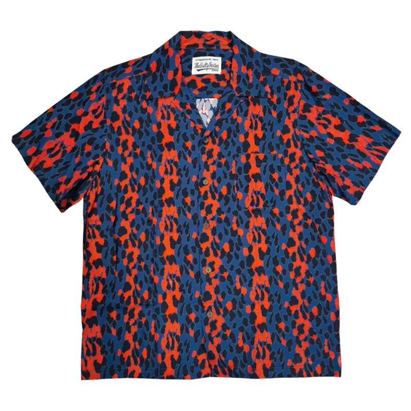 Рубашка гавайская с принтом змеи, модная брендовая футболка с надписью «WACKO MARIA», с коротким рукавом, для мужчин и женщин
