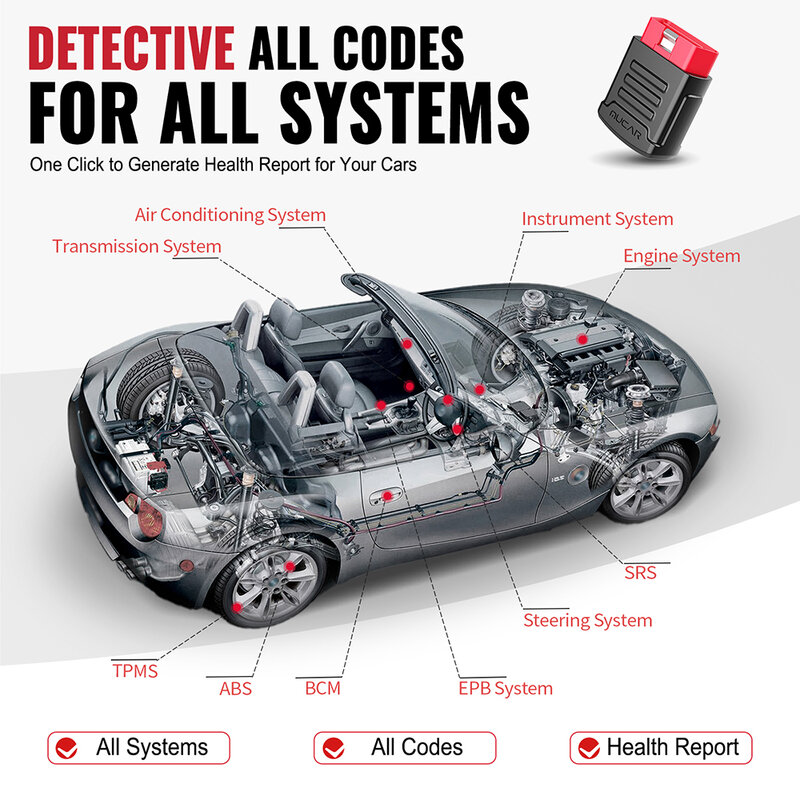 MUCAR BT200 Automotive Diagnose Werkzeuge Obd 2 Bluetooth Wifi Scanner für Alle Autos Auto Obd2 Tester 15 Setzt Diagnose