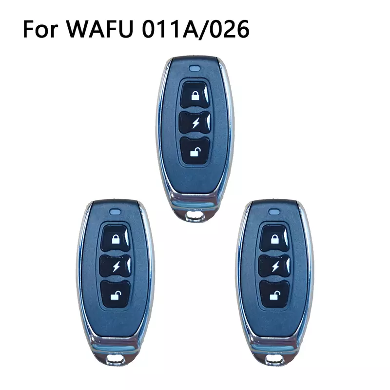 La télécommande est utilisée pour WAFU 010, 019, 433 Type Lock, 011/026 MHz