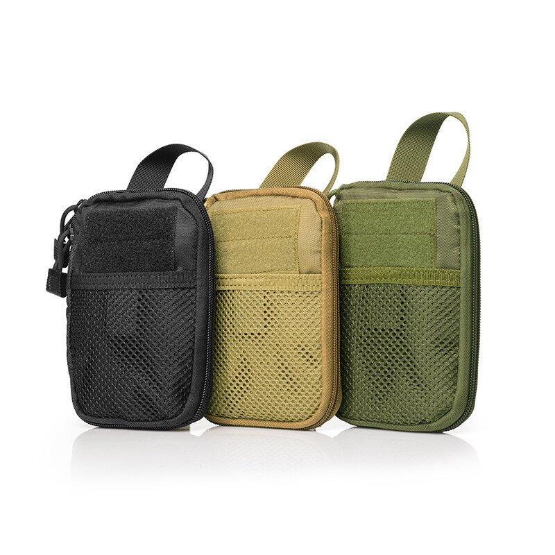 Tactical Molle Medical Pouch Pack borsa per attrezzi EDC militare Nylon sport all'aria aperta caccia escursionismo viaggi esercito Medic Phone marsupio