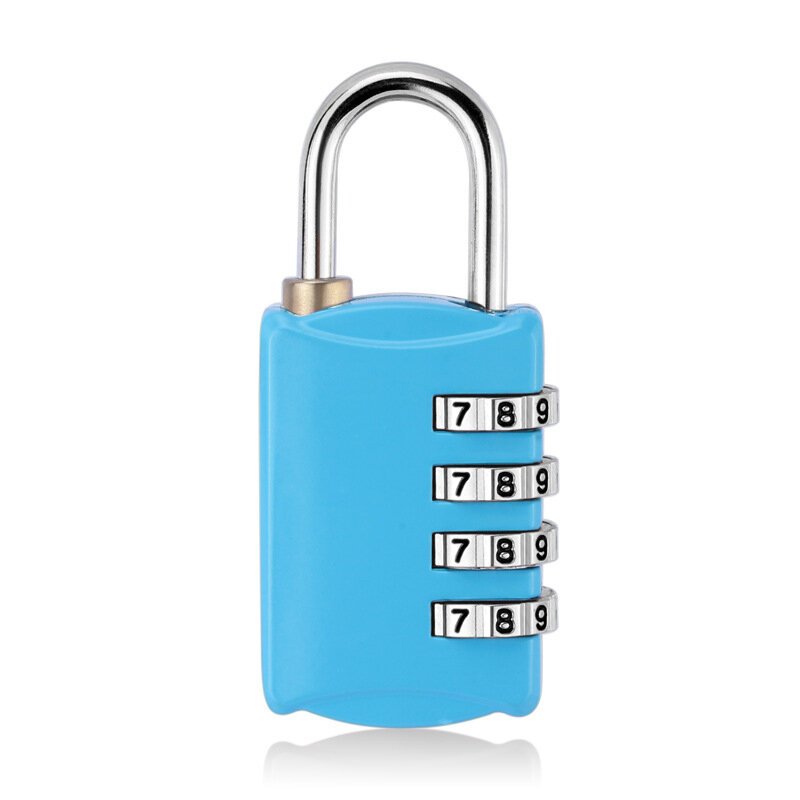1/2PCS Digit Dial Combination Code Number Lock Padlock Portable For Luggage Zipper Bag Backpack Handbag Suitcase Drawer Durable