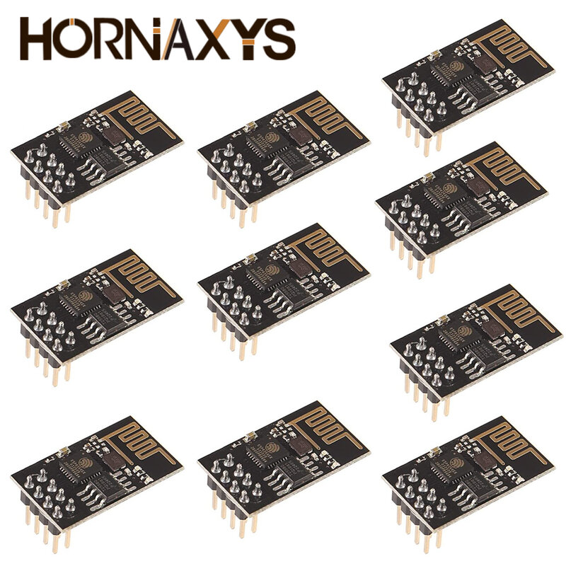직렬 고속 ESP01/ ESP-01S 프로그래머 어댑터, USB to ESP8266 직렬 무선 와이파이 개발 보드, CH340G, ESP8266, 5 개, 10 개