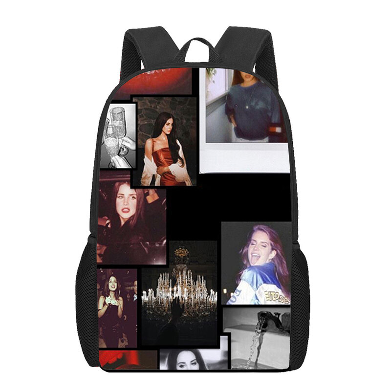 Lana Del Rey Lizzy Grant School Bags For Girls Boys Print Kids Backpacks Women Mochila Students Book Bag Children Shoulder Bag