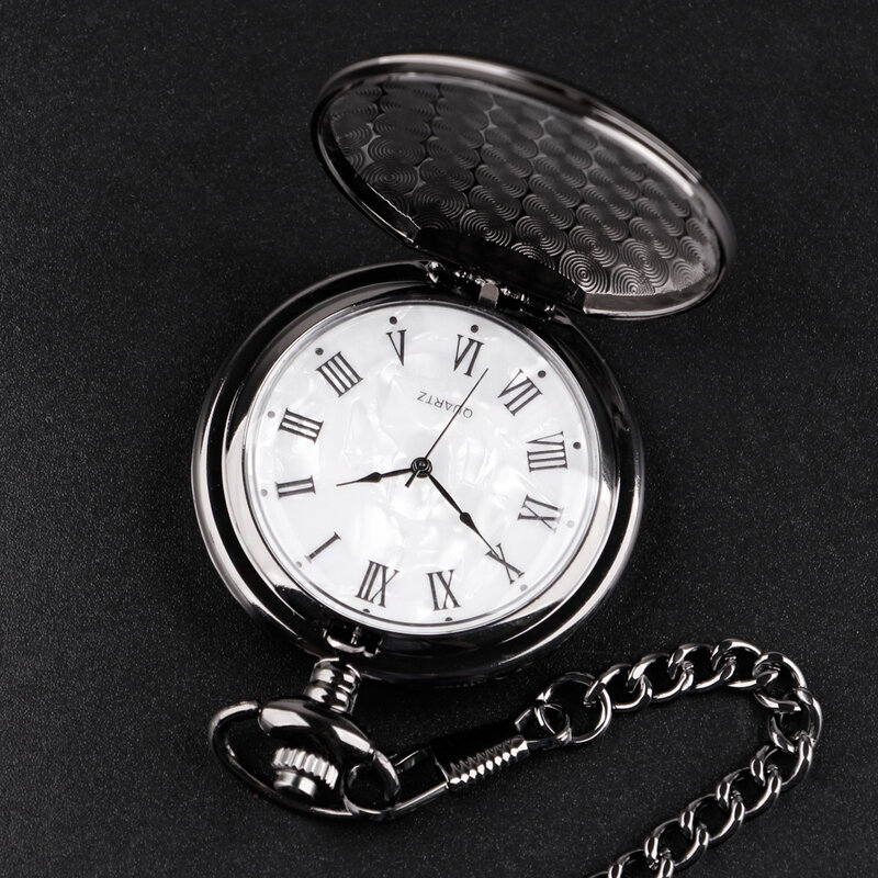 Gorący sprzedający się gładki modny kwarcowy zegarek kieszonkowy wisiorek w kształcie zegarka kieszonkowego prezent dla dzieci