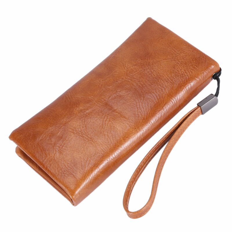 Women Wallet Long Large Capacity Zipper Solid Women Phone Money Case Bag Coin Purse Card Ladies Clutch