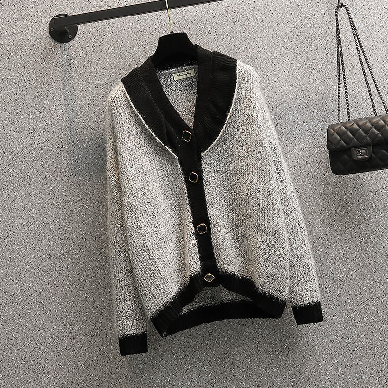 Conjunto de saia curta de malha casual para mulheres, saia elegante feminina, moda coreana, nova, primavera e outono, 2023, 2 peças