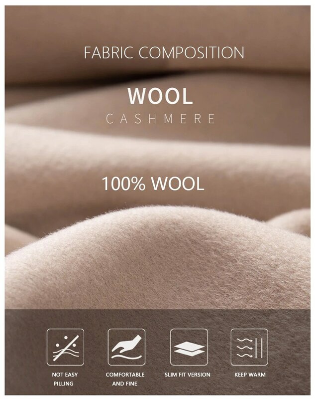 Real Fox Fur And Wool Coat Cashmere Wool Coats For Women Winter Jackets Women 2022 High Brand