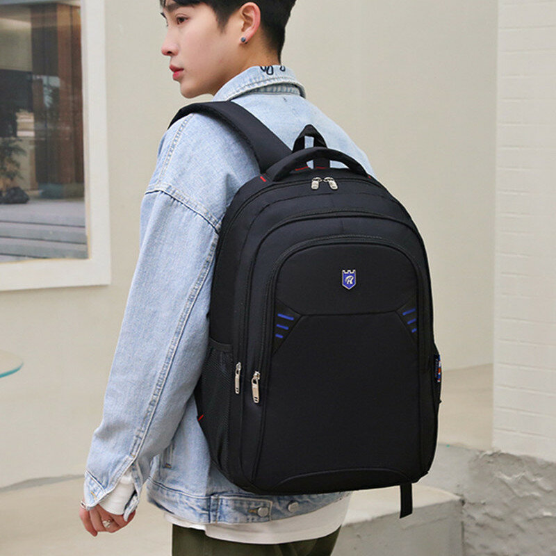 Новый большой емкости досуг рюкзак мода досуг бизнес университет школьная сумка минималистский путешествия ноутбук рюкзак