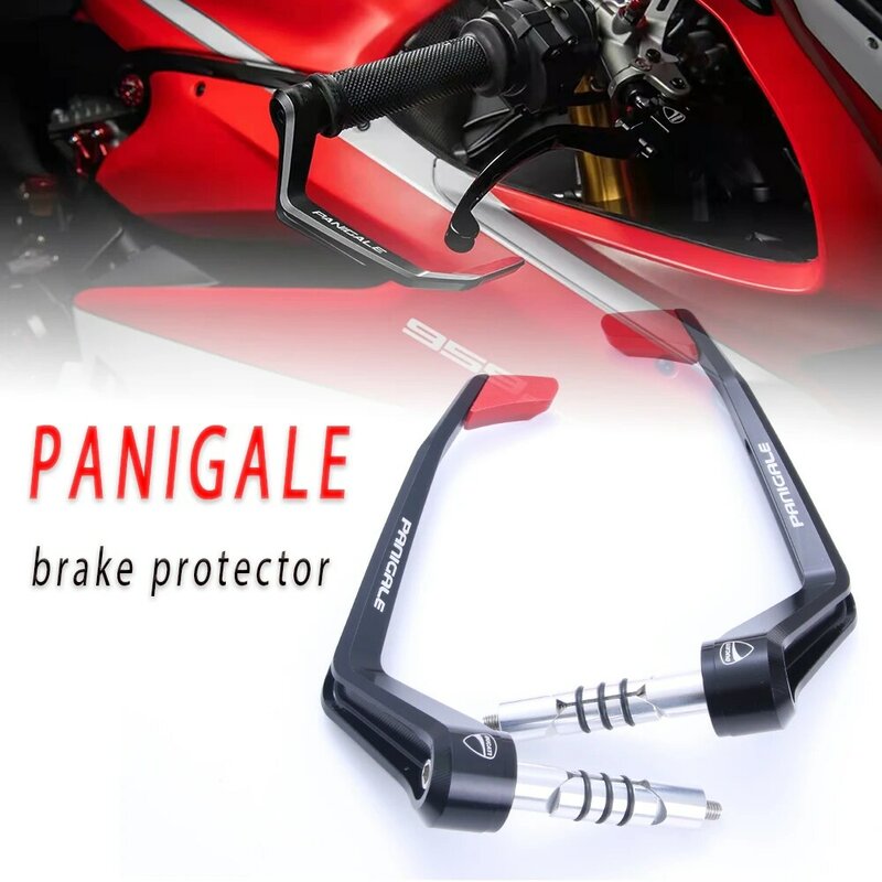 For DUCATI PANIGALE 899 / 959 / 1199 / 1299 / V2 / V4 Brake Clutch Levers Guard Protector Anti-Fall CNC Protection Rod